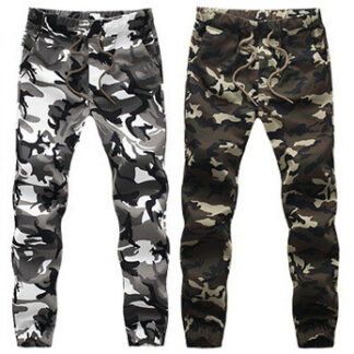 '15/'16 Hot Men Patchwork Joggers - Camouflage